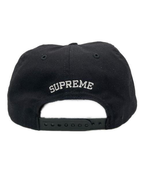 SUPREME（シュプリーム）SUPREME (シュプリーム) キャップ ブラック×レッド サイズ:不明の古着・服飾アイテム