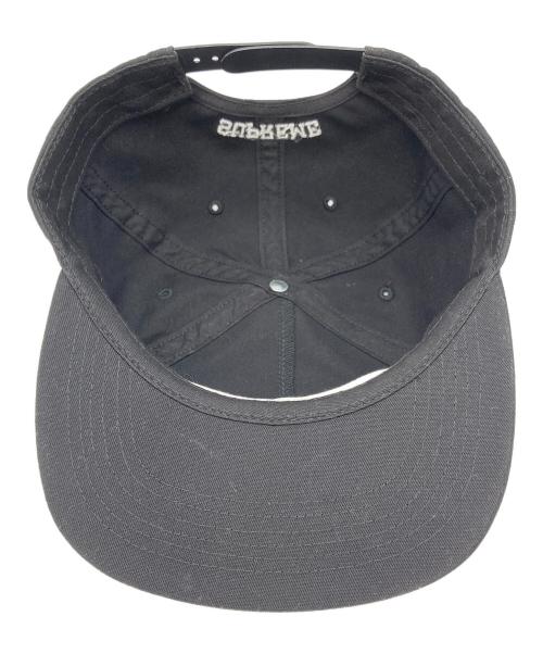 SUPREME（シュプリーム）SUPREME (シュプリーム) キャップ ブラック×レッド サイズ:不明の古着・服飾アイテム