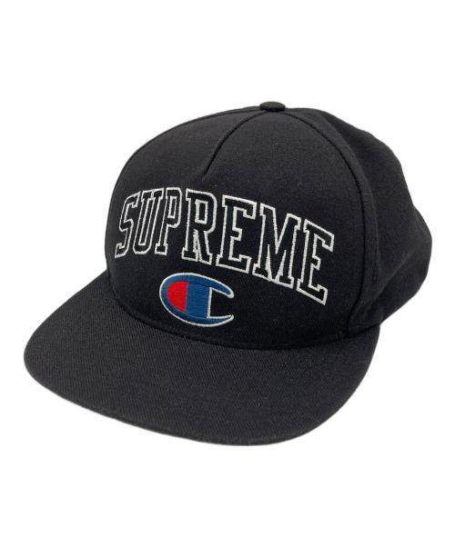 SUPREME×Champion（シュプリーム×チャンピオン）SUPREME×Champion (シュプリーム×チャンピオン) キャップ ブラック サイズ:不明の古着・服飾アイテム
