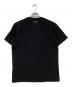 sacai (サカイ) KAWS (カウズ) 半袖Tシャツ Flock Logo Print T-Shirt ブラック サイズ:1：9000円