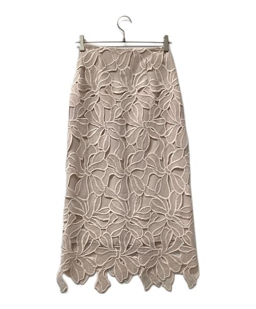 CELFORD（セルフォード）CELFORD (セルフォード) スカート リボンレーススカート ピンク サイズ:36の古着・服飾アイテム