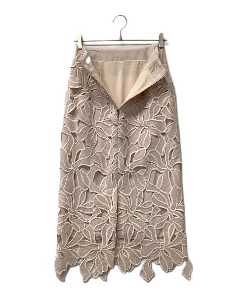 CELFORD（セルフォード）CELFORD (セルフォード) スカート リボンレーススカート ピンク サイズ:36の古着・服飾アイテム