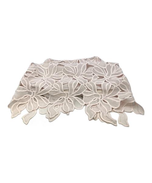 CELFORD（セルフォード）CELFORD (セルフォード) スカート リボンレーススカート ピンク サイズ:36の古着・服飾アイテム