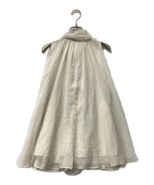 Snidel（スナイデル）Snidel (スナイデル) セットアップ アメスリギャザーブラウスセット アイボリーの古着・服飾アイテム