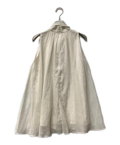 Snidel（スナイデル）Snidel (スナイデル) セットアップ アメスリギャザーブラウスセット アイボリーの古着・服飾アイテム