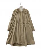 23区ニジュウサンク）の古着「ナイロンコート ナイロン2WAYストレッチ」｜ベージュ×オレンジ