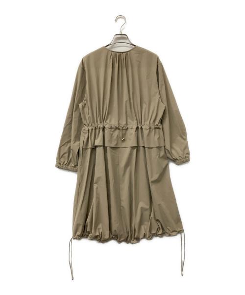 23区（ニジュウサンク）23区 (ニジュウサンク) ナイロンコート ナイロン2WAYストレッチ ベージュ×オレンジ サイズ:36の古着・服飾アイテム