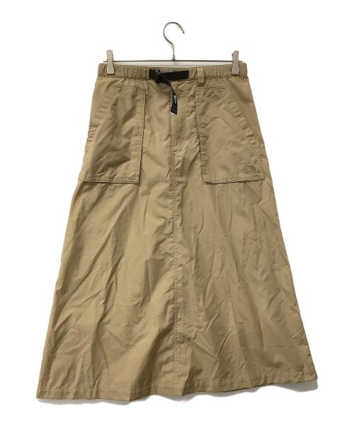 THE NORTH FACE（ザ ノース フェイス）THE NORTH FACE (ザ ノース フェイス) スカート コンパクトスカート ベージュ サイズ:Mの古着・服飾アイテム