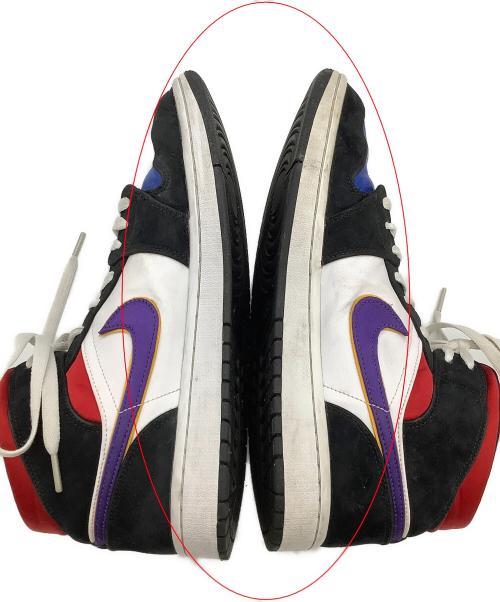 NIKE（ナイキ）NIKE (ナイキ) ミッドカットスニーカーAIR JORDAN 1 MID マルチカラー サイズ:cm 29の古着・服飾アイテム