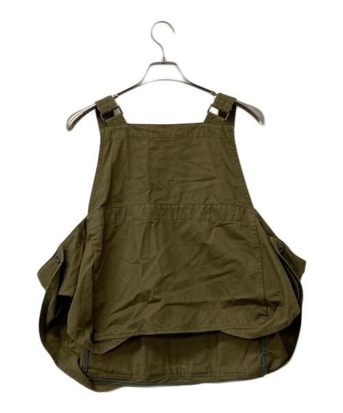 BROWN by 2-tacs（ブラウンバイツータックス）BROWN by 2-tacs (ブラウンバイツータックス) ベスト オリーブ サイズ:不明の古着・服飾アイテム