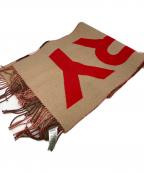 BURBERRYバーバリー）の古着「マフラー ノバチェック」｜レッド×ベージュ