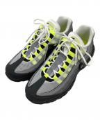 NIKEナイキ）の古着「スニーカー AIR MAX95 OG」｜グレー×イエロー×ブラック