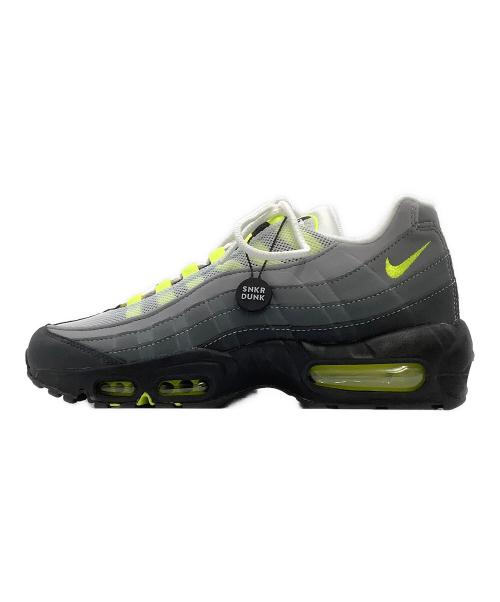 NIKE（ナイキ）NIKE (ナイキ) スニーカー AIR MAX95 OG グレー×イエロー×ブラック サイズ:cm 25の古着・服飾アイテム