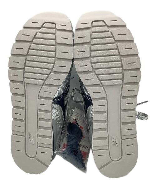 NEW BALANCE（ニューバランス）NEW BALANCE (ニューバランス) FRANCK MULLER (フランクミュラー) スニーカー New Balance 996 シルバー×ネイビー サイズ:JPN 24.5の古着・服飾アイテム