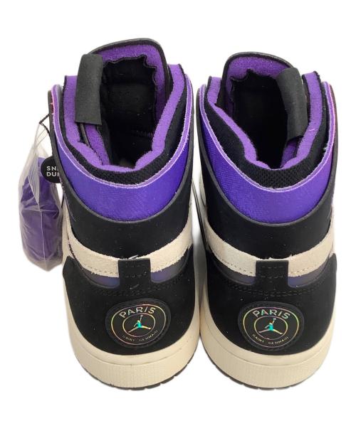 NIKE（ナイキ）NIKE (ナイキ) Paris Saint-Germain (パリサンジェルマン) AIR JORDAN1 Zoom Air Comfort グレー×ブラック×パープル サイズ:25cm 未使用品の古着・服飾アイテム