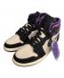 NIKE（ナイキ）の古着「AIR JORDAN1 Zoom Air Comfort」｜グレー×ブラック×パープル