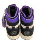 中古・古着 NIKE (ナイキ) Paris Saint-Germain (パリサンジェルマン) AIR JORDAN1 Zoom Air Comfort グレー×ブラック×パープル サイズ:25cm 未使用品：25000円