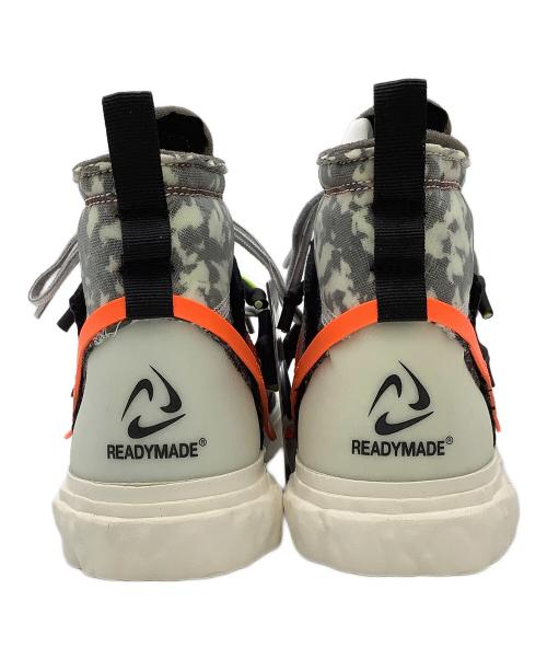 NIKE（ナイキ）NIKE (ナイキ) READYMADE (レディメイド) スニーカー Blazer Mid ブラック×オレンジ サイズ:cm 25の古着・服飾アイテム