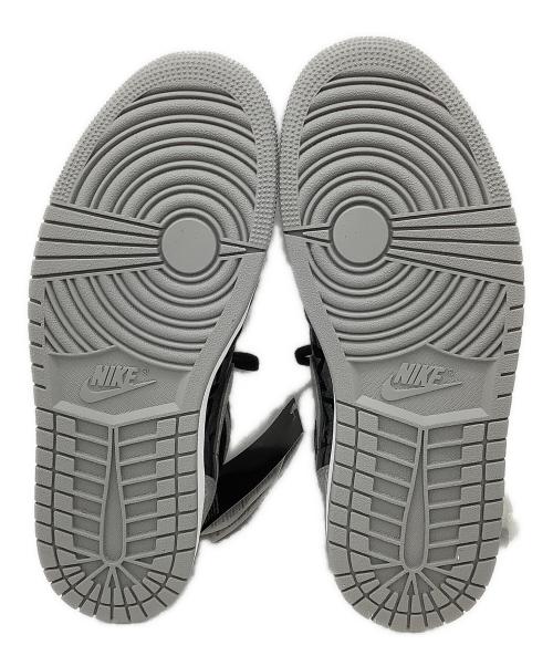 NIKE（ナイキ）NIKE (ナイキ) スニーカー AIR JORDAN 1 HIGH OG ブラック×グレー サイズ:cm 26の古着・服飾アイテム