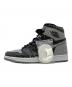 NIKE (ナイキ) スニーカー AIR JORDAN 1 HIGH OG ブラック×グレー サイズ:cm 26：24000円