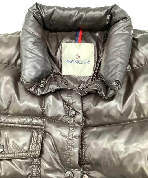 MONCLER（モンクレール）MONCLER (モンクレール) ダウンコート ブラウン サイズ:Fの古着・服飾アイテム