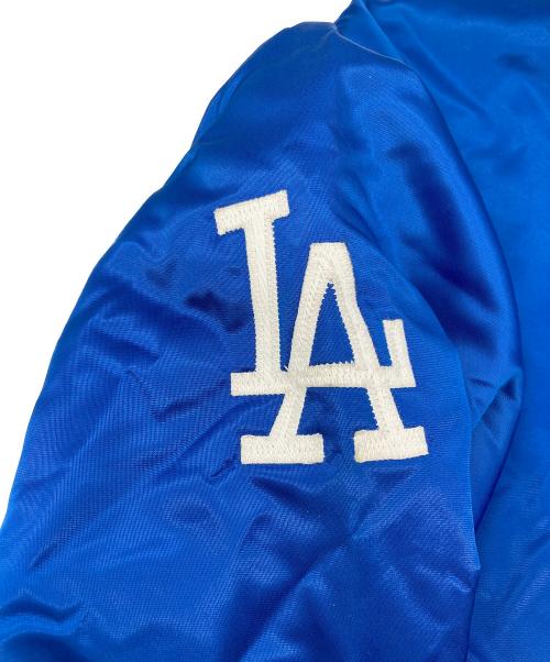 ノーブランド（ノーブランド）ノーブランド (ノーブランド) スタジャン 古着 ドジャース ブルー サイズ:Mの古着・服飾アイテム