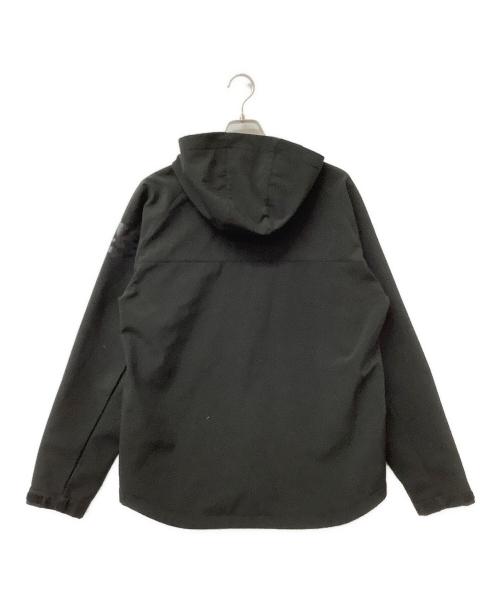 New Era（ニューエラ）New Era (ニューエラ) ジャケット フラッグロゴ シェルジャケット 内側フリース ブラック サイズ:X LARGEの古着・服飾アイテム