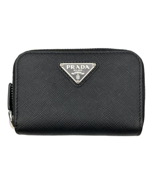 PRADA（プラダ）PRADA (プラダ) カードケース ブラックの古着・服飾アイテム