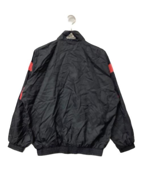 adidas（アディダス）adidas (アディダス) ナイロンジャケット LIMA SUIT-Ⅱ  ブラック×ホワイト×レッド サイズ:不明の古着・服飾アイテム