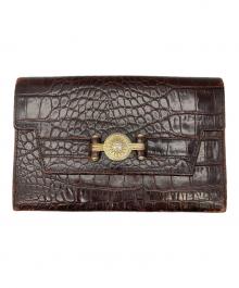 GIANNI VERSACE（ジャンニ・ヴェルサーチ）の古着「長財布」｜ブラウン