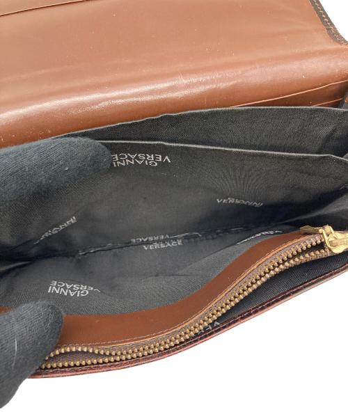 GIANNI VERSACE（ジャンニ・ヴェルサーチ）GIANNI VERSACE (ジャンニ・ヴェルサーチ) 長財布 ブラウンの古着・服飾アイテム