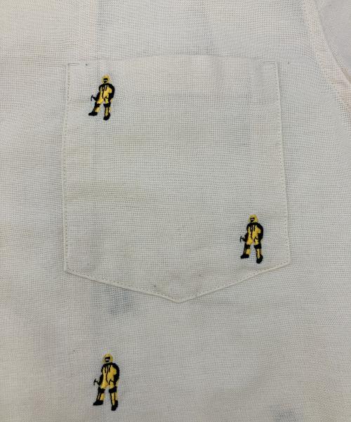 THE NORTH FACE（ザ ノース フェイス）THE NORTH FACE (ザ ノース フェイス) 半袖シゃツ　S/S Him Route Shirt（ショートスリーブヒムルートシャツ） ベージュ サイズ:Mの古着・服飾アイテム