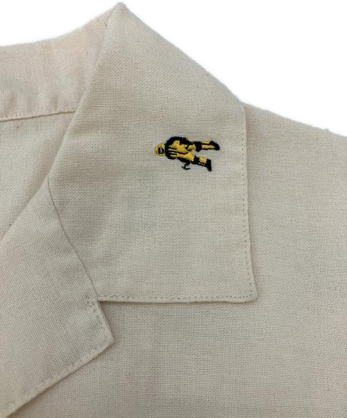 THE NORTH FACE（ザ ノース フェイス）THE NORTH FACE (ザ ノース フェイス) 半袖シゃツ　S/S Him Route Shirt（ショートスリーブヒムルートシャツ） ベージュ サイズ:Mの古着・服飾アイテム