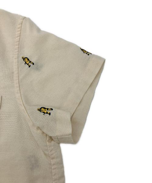 THE NORTH FACE（ザ ノース フェイス）THE NORTH FACE (ザ ノース フェイス) 半袖シゃツ　S/S Him Route Shirt（ショートスリーブヒムルートシャツ） ベージュ サイズ:Mの古着・服飾アイテム