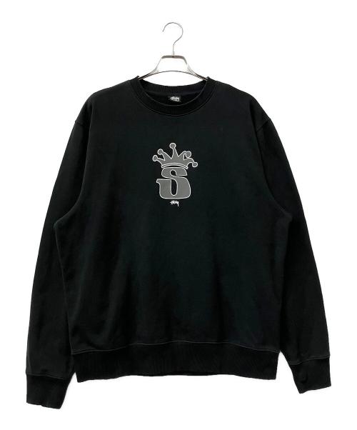 stussy（ステューシー）stussy (ステューシー) スウェット ブラック サイズ:XLの古着・服飾アイテム