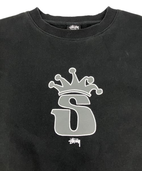 stussy（ステューシー）stussy (ステューシー) スウェット ブラック サイズ:XLの古着・服飾アイテム