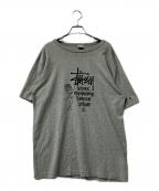Champion×stussyチャンピオン×ステューシー）の古着「半袖Tシャツ」｜グレー