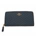 COACH（コーチ）の古着「財布」｜ブラック×ライトブルー