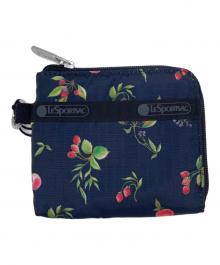LeSportsac（レスポートサック）の古着「財布」｜ネイビー×グリーン