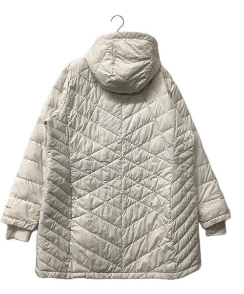 Columbia（コロンビア）Columbia (コロンビア) 中綿コート Heavenly Long Hooded Jacket ホワイト サイズ:2Xの古着・服飾アイテム