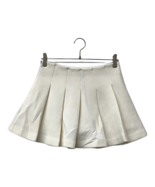 THE TOE（ザ・トゥー）THE TOE (ザ・トゥー) ミニスカート キュロット ホワイト サイズ:Sの古着・服飾アイテム