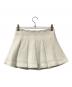 THE TOE（ザ・トゥー）の古着「ミニスカート キュロット」｜ホワイト