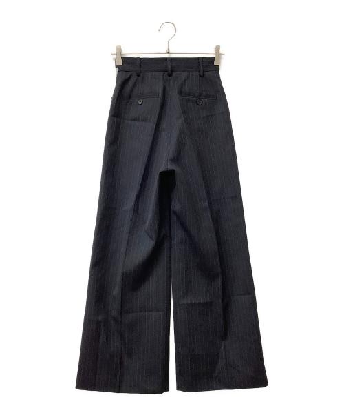 anuans（アニュアンス）anuans (アニュアンス) パンツ センタースリットワイドパンツ ネイビー サイズ:Sの古着・服飾アイテム