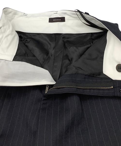 anuans（アニュアンス）anuans (アニュアンス) パンツ センタースリットワイドパンツ ネイビー サイズ:Sの古着・服飾アイテム