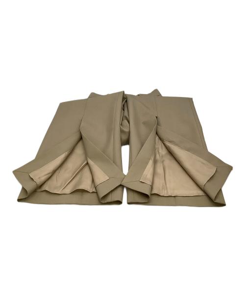 anuans（アニュアンス）anuans (アニュアンス) パンツ センタースリットワイドパンツ ブラウン サイズ:Sの古着・服飾アイテム