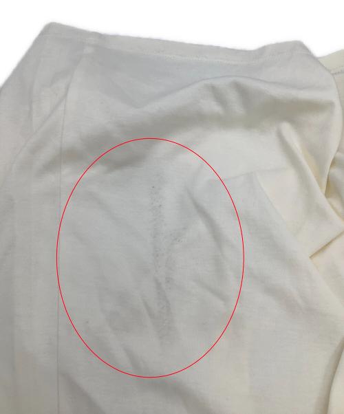 FRAY ID（フレイ アイディー）FRAY ID (フレイ アイディー) 長袖ワンピース バックリボンカットドレス ベージュの古着・服飾アイテム