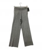 anuansアニュアンス）の古着「パンツ リラックスニットパンツ」｜グレー