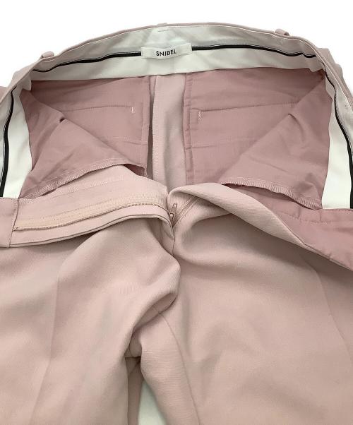 Snidel（スナイデル）Snidel (スナイデル) パンツ 美脚ストレッチパンツ ピンクの古着・服飾アイテム