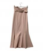 FRAY IDフレイ アイディー）の古着「フレアスカート 2WAYハイウエストマーメイドスカート」｜ピンク