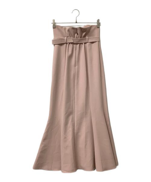 FRAY ID（フレイ アイディー）FRAY ID (フレイ アイディー) フレアスカート 2WAYハイウエストマーメイドスカート ピンク サイズ:1の古着・服飾アイテム